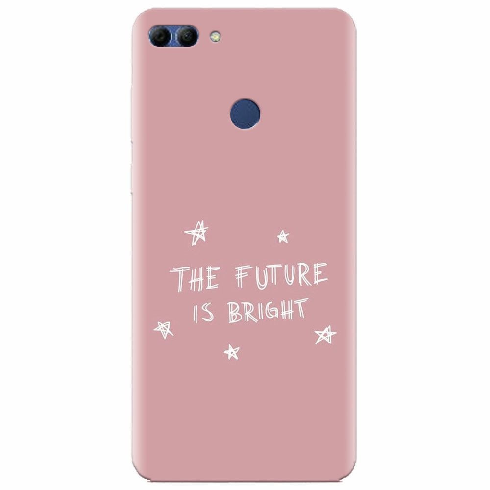 Husa silicon pentru Huawei Y9 2018, The Future Is Bright