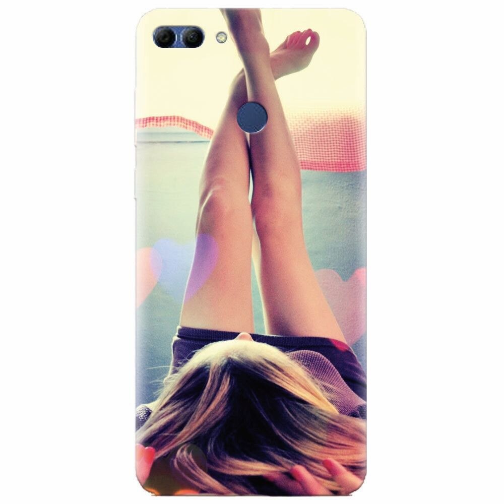 Husa silicon pentru Huawei Y9 2018, Relax Girl