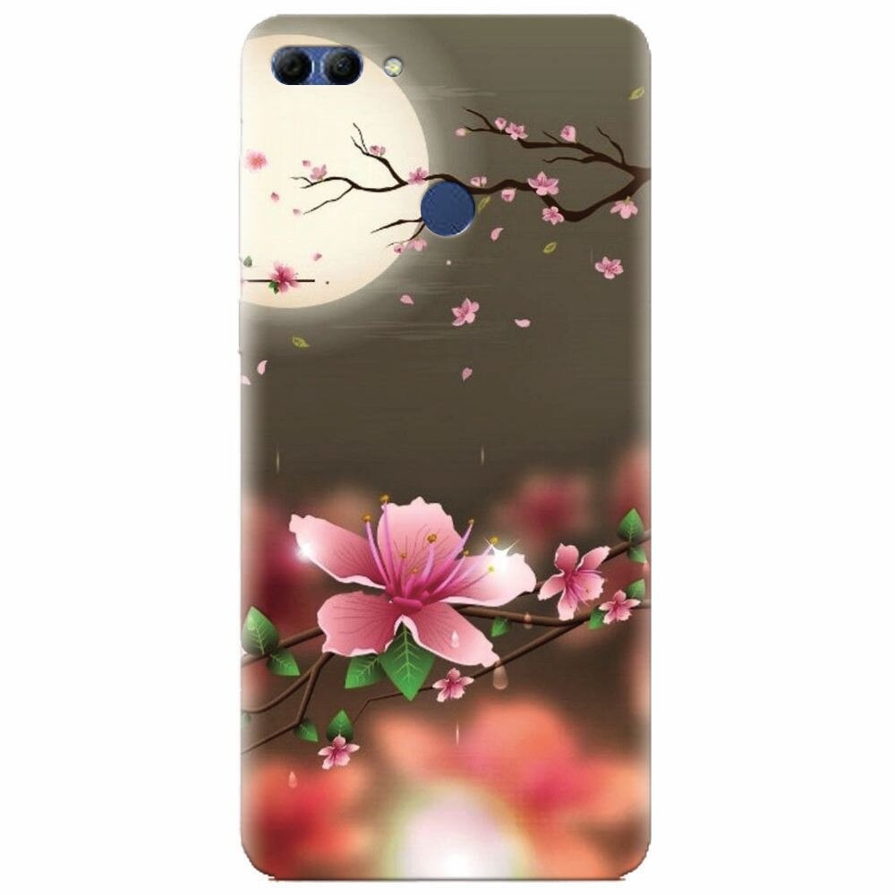 Husa silicon pentru Huawei Y9 2018, Flowers 101