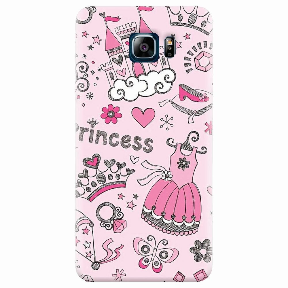 Husa silicon pentru Samsung Galaxy Note 5, Princess