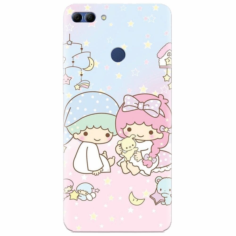 Husa silicon pentru Huawei Y9 2018, Little Twins