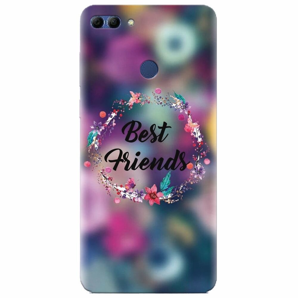 Husa silicon pentru Huawei Y9 2018, Best Friends 101