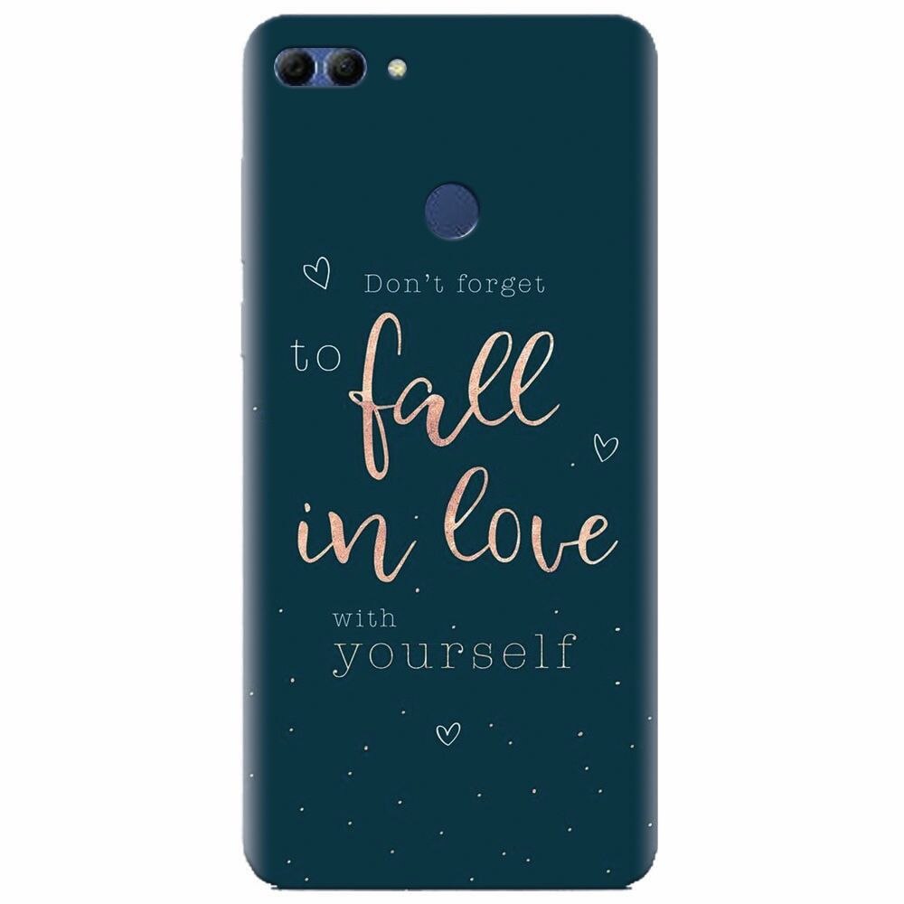 Husa silicon pentru Huawei Y9 2018, Fall In Love