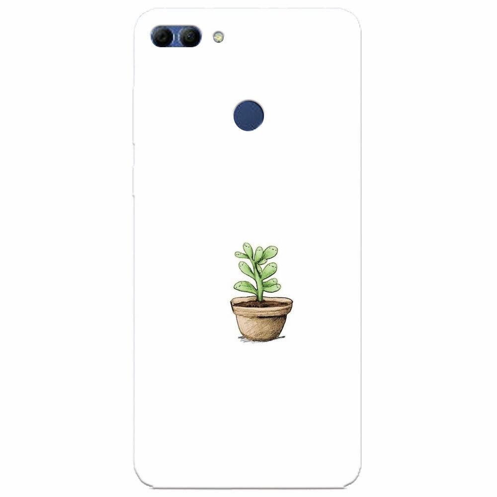 Husa silicon pentru Huawei Y9 2018, Cactus 101