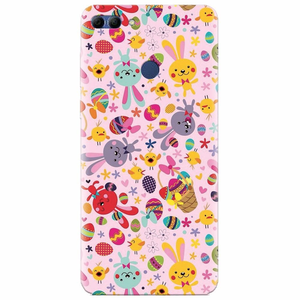 Husa silicon pentru Huawei Y9 2018, Fun Easter Egg