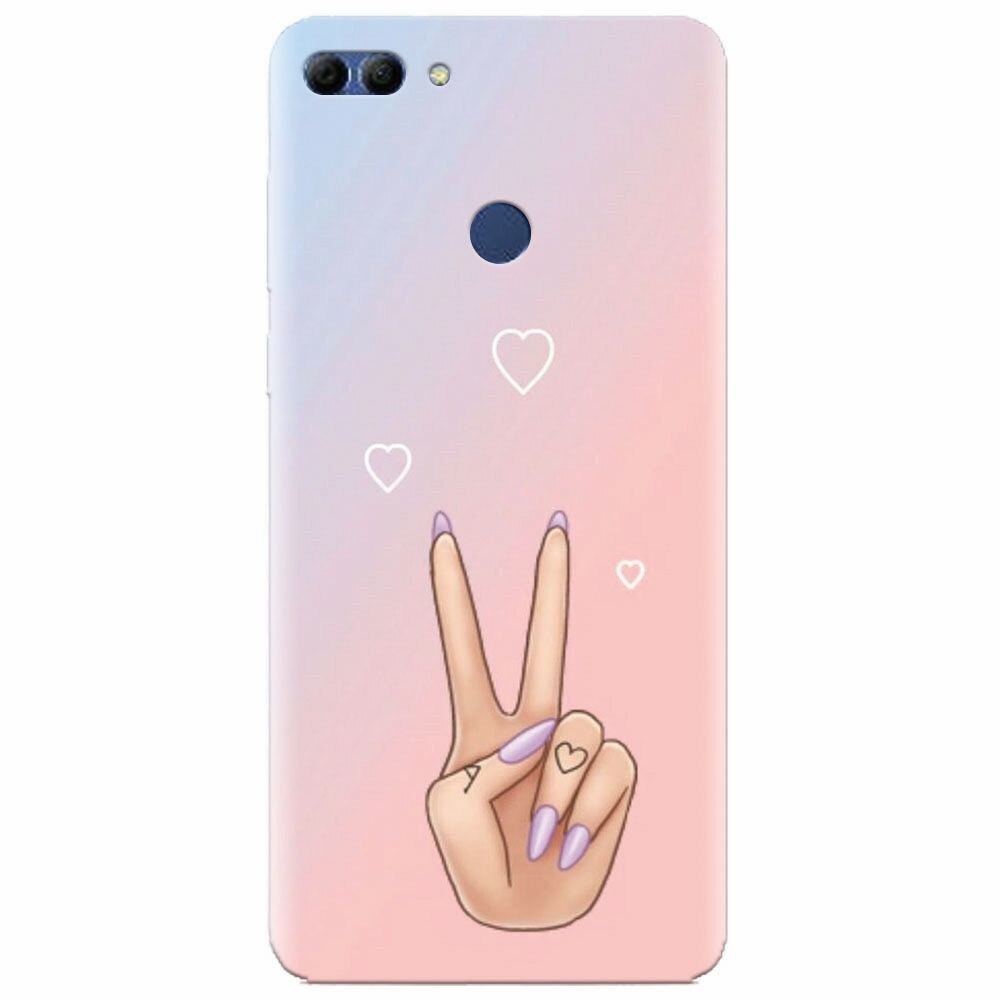 Husa silicon pentru Huawei Y9 2018, Victory Love