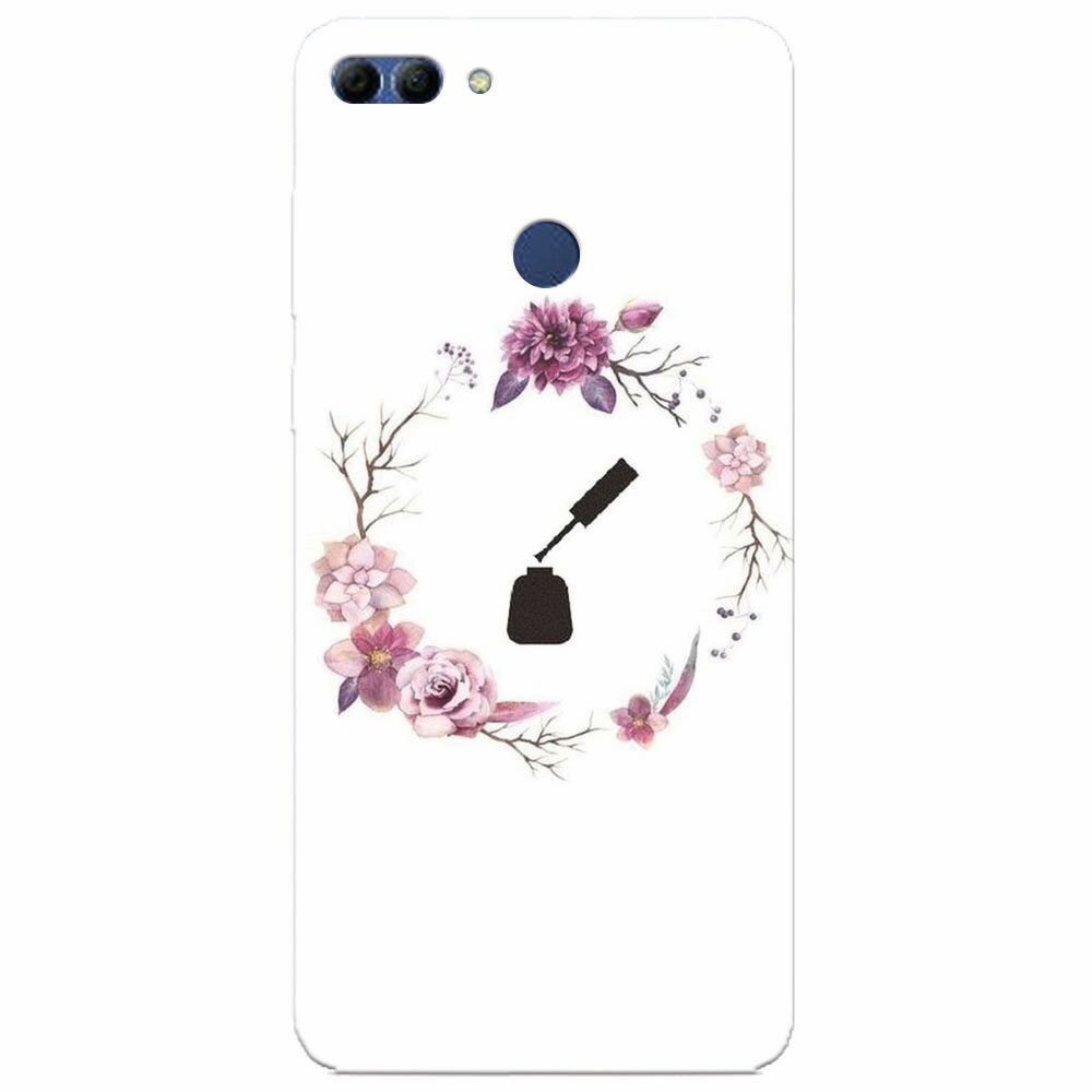 Husa silicon pentru Huawei Y9 2018, Icon Nail