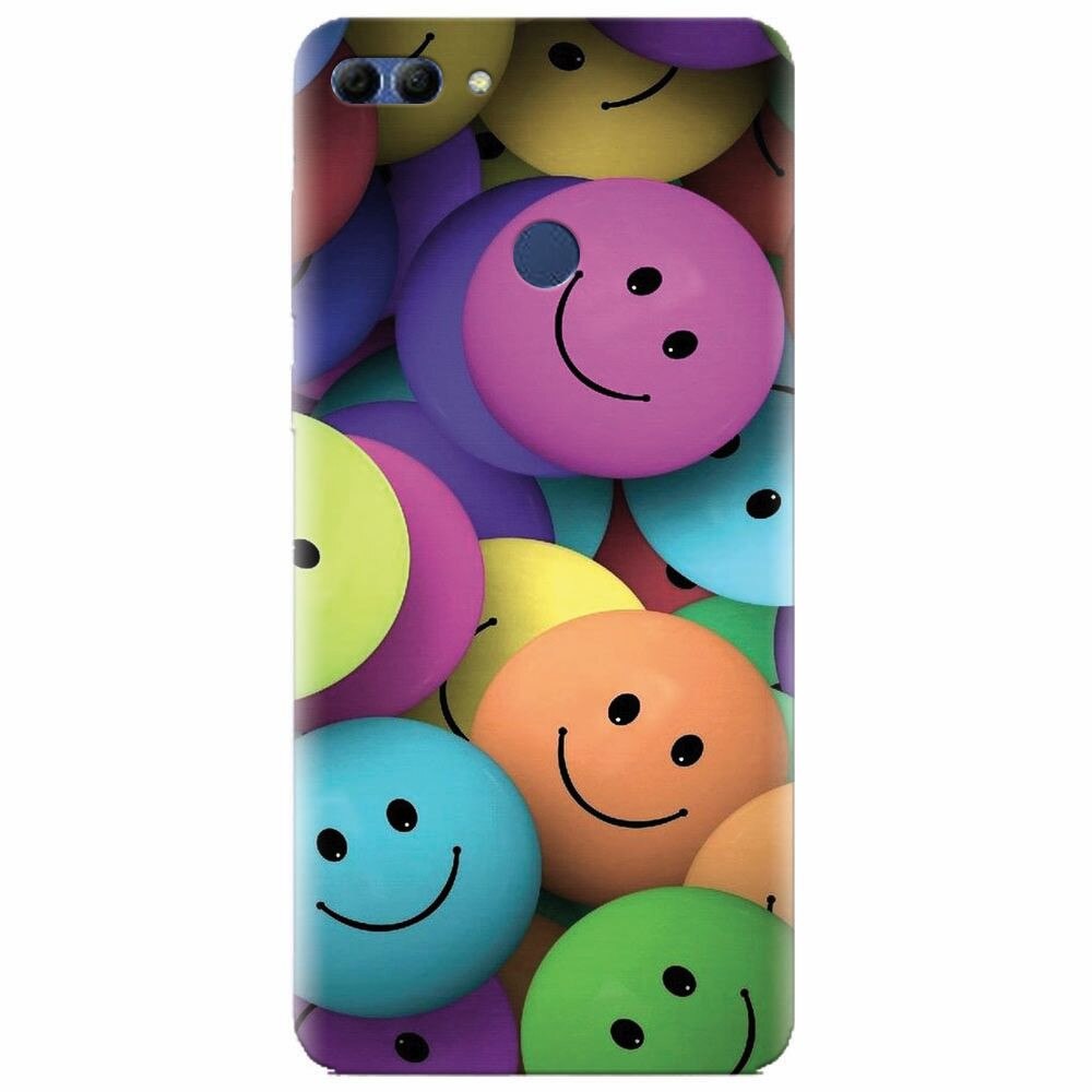 Husa silicon pentru Huawei Y9 2018, Smiles