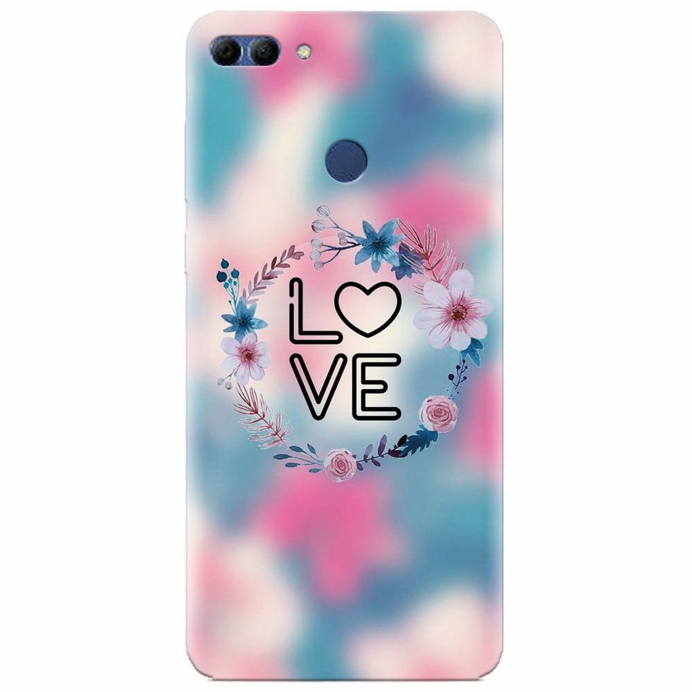 Husa silicon pentru Huawei Y9 2018, Love 001
