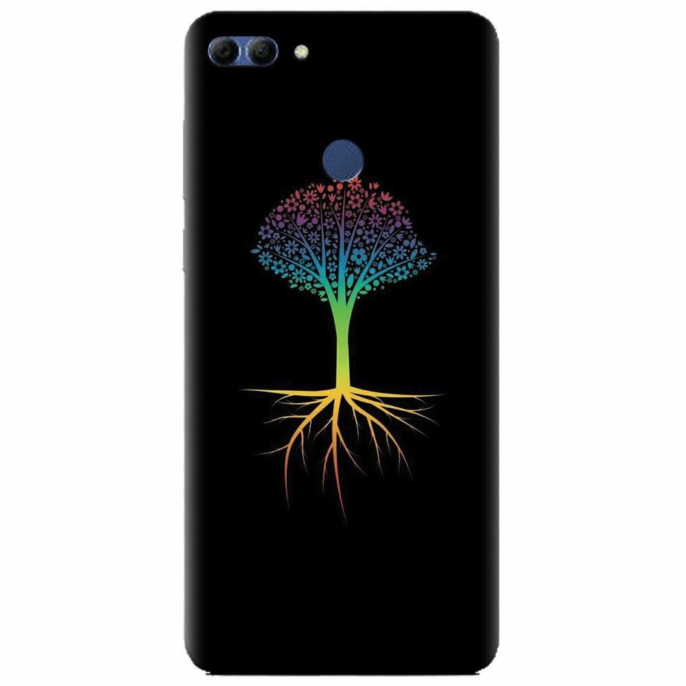 Husa silicon pentru Huawei Y9 2018, Tree 001