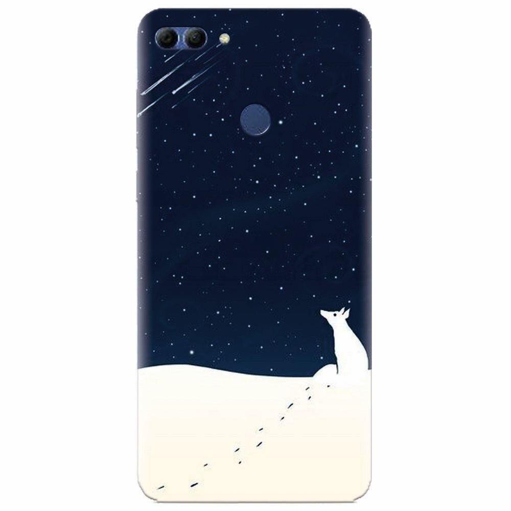 Husa silicon pentru Huawei Y9 2018, Winter Night