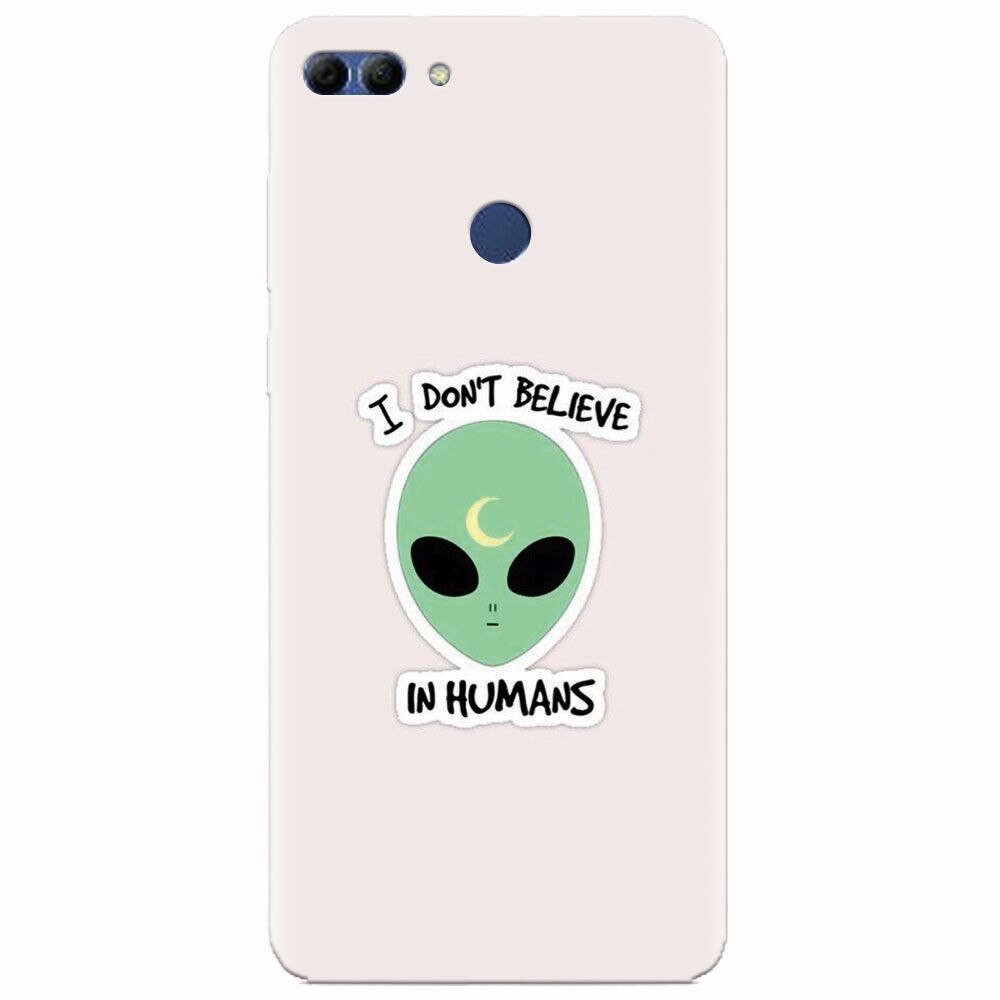 Husa silicon pentru Huawei Y9 2018, I Dont Believe In Humans