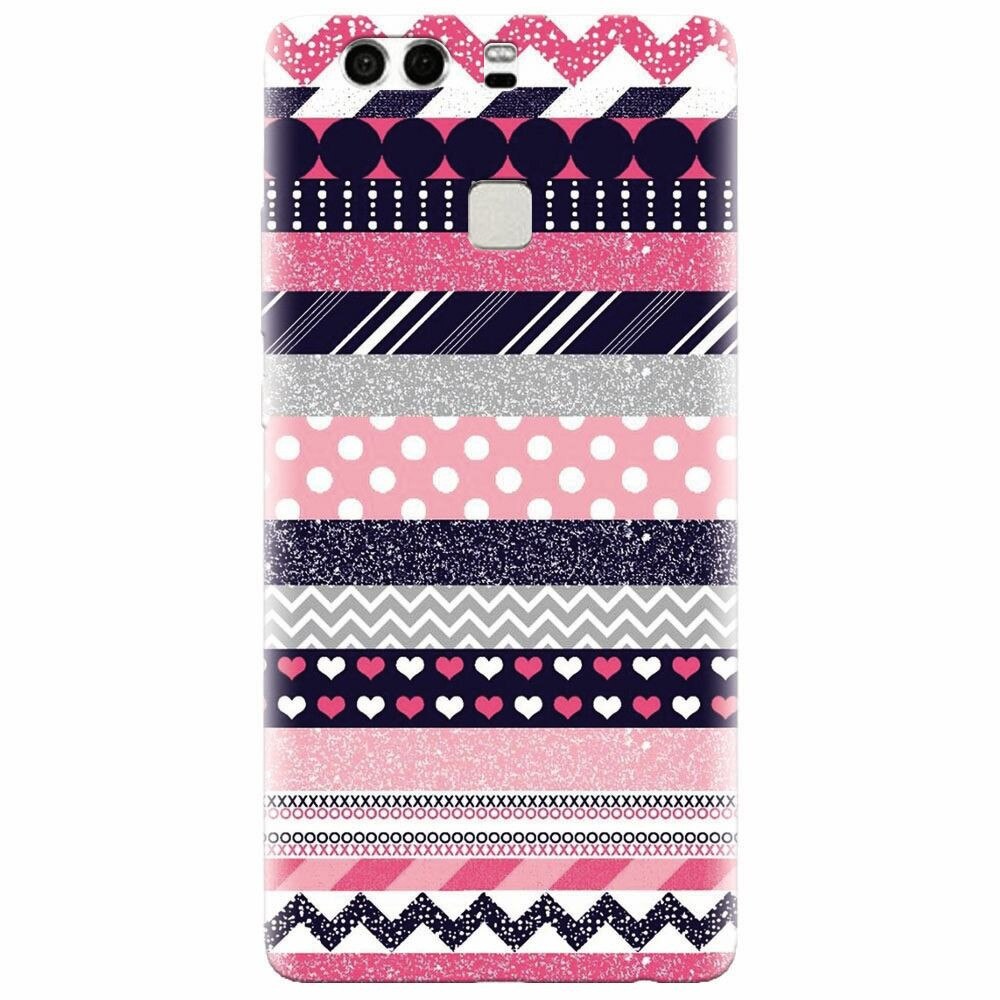 Husa silicon pentru Huawei P9, Love Pattern