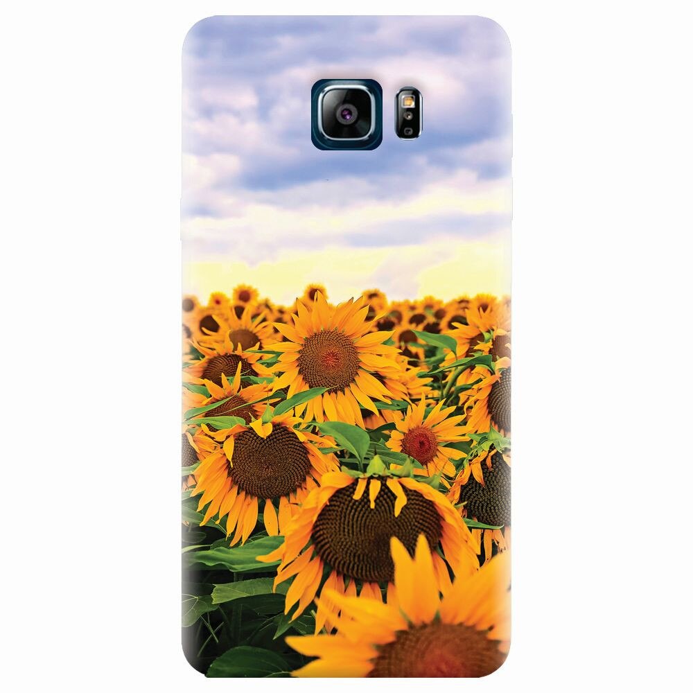 Husa silicon pentru Samsung Galaxy Note 5, Sunflowers
