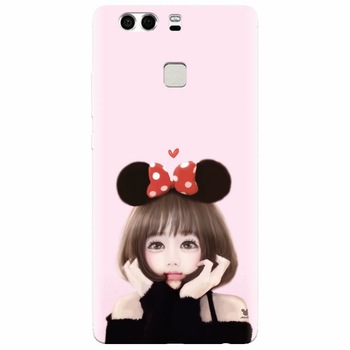 Husa silicon pentru Huawei P9, Girly 002 Husa silicon pentru Huawei P9, Girly 002