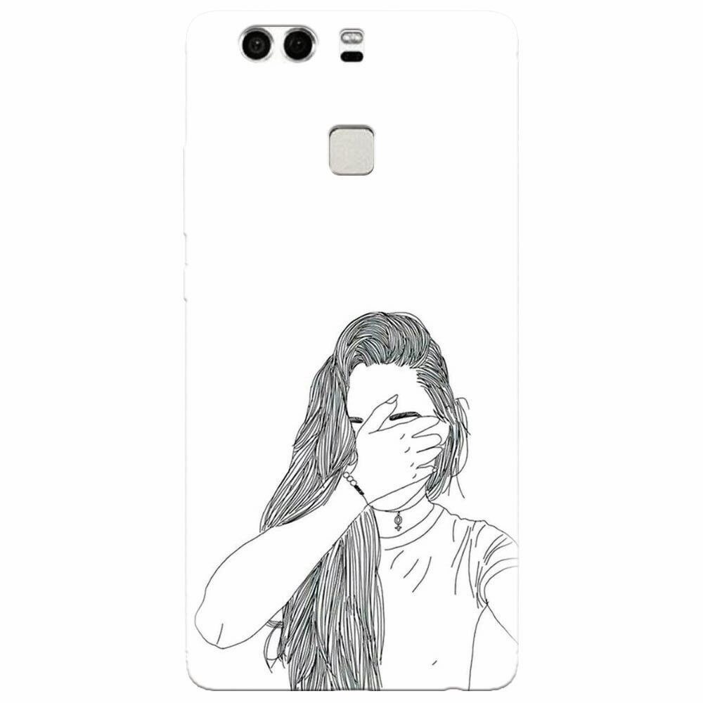 Husa silicon pentru Huawei P9 Plus, Dont Look