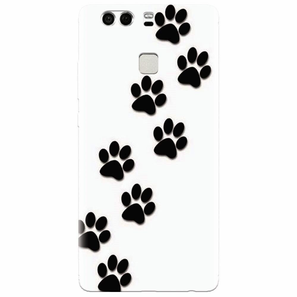 Husa silicon pentru Huawei P9, Dog Mark