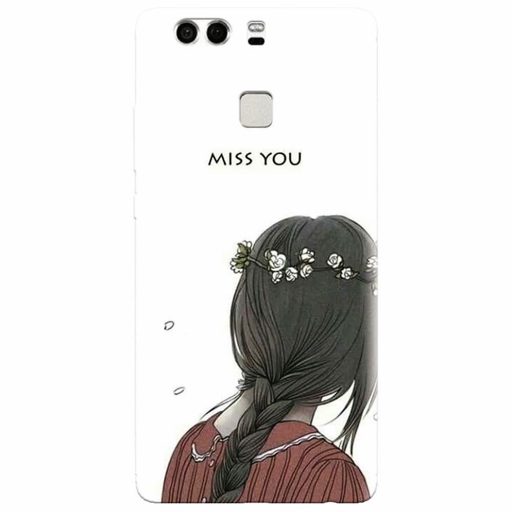 Husa silicon pentru Huawei P9 Plus, Miss You