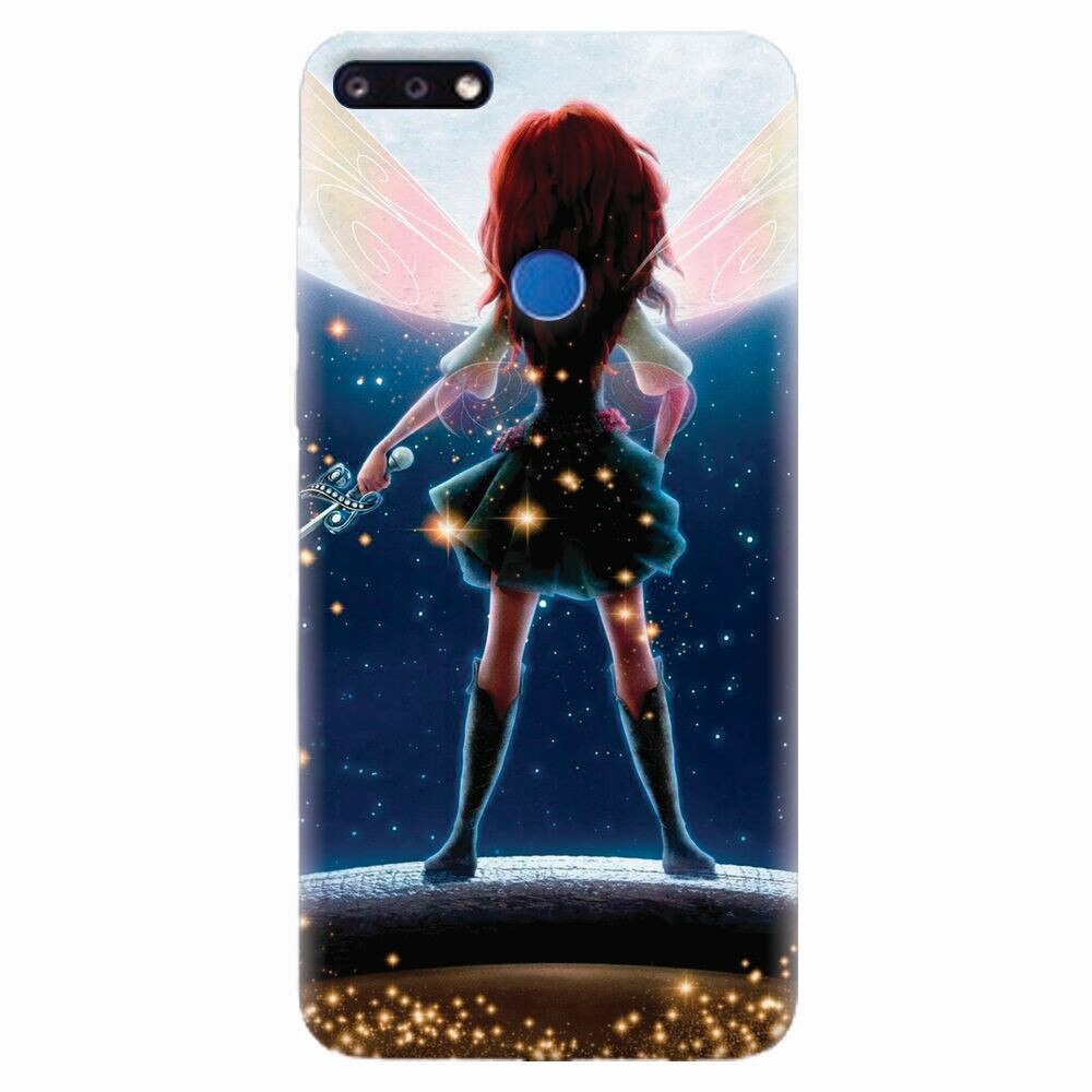 Husa silicon pentru Huawei Y7 Prime 2018, Fairy