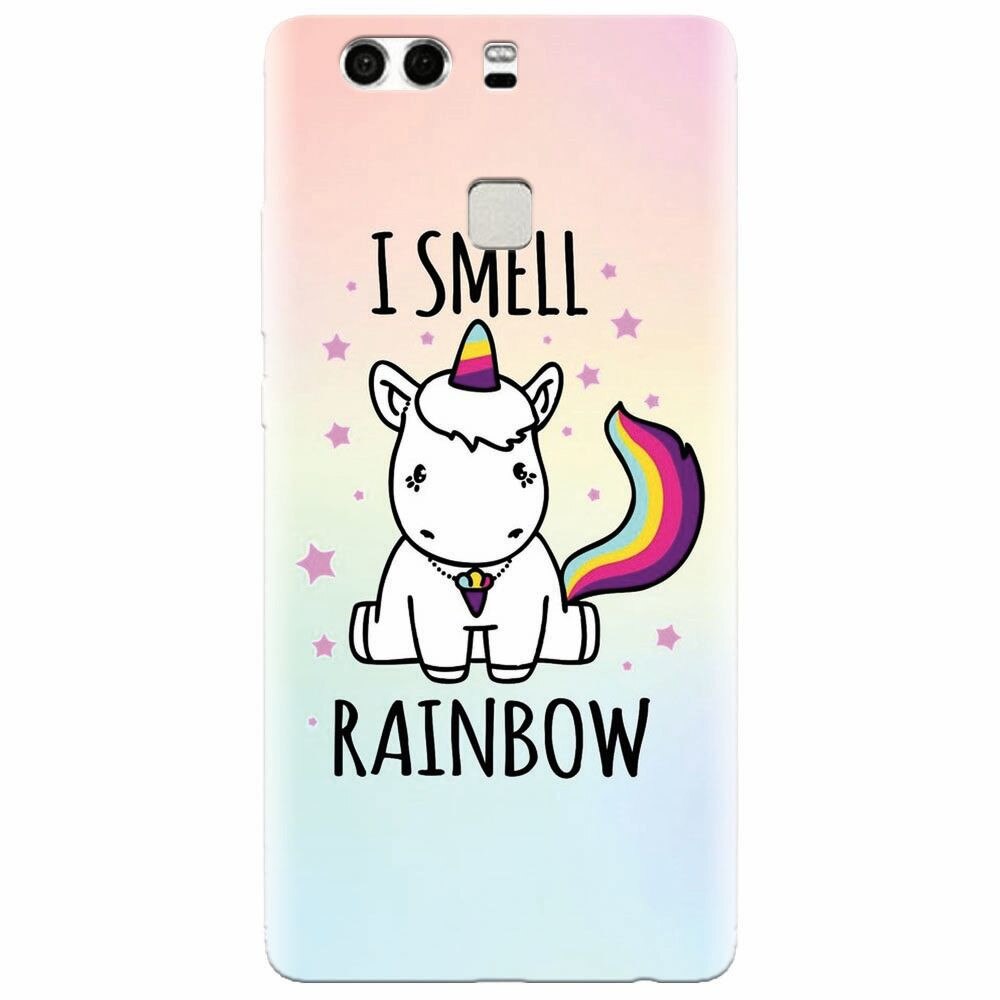 Husa silicon pentru Huawei P9, I Smell Rainbow