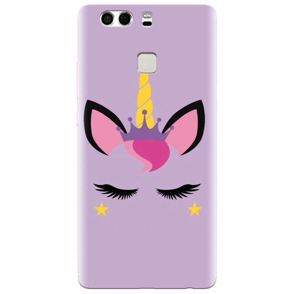 Husa silicon pentru Huawei P9 Plus, Unicorn Shine