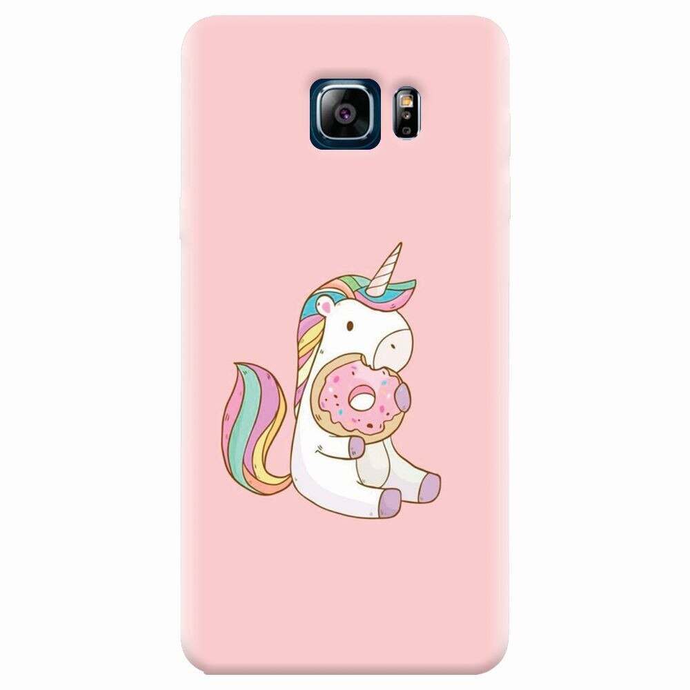 Husa silicon pentru Samsung Galaxy Note 5, Unicorn Donuts