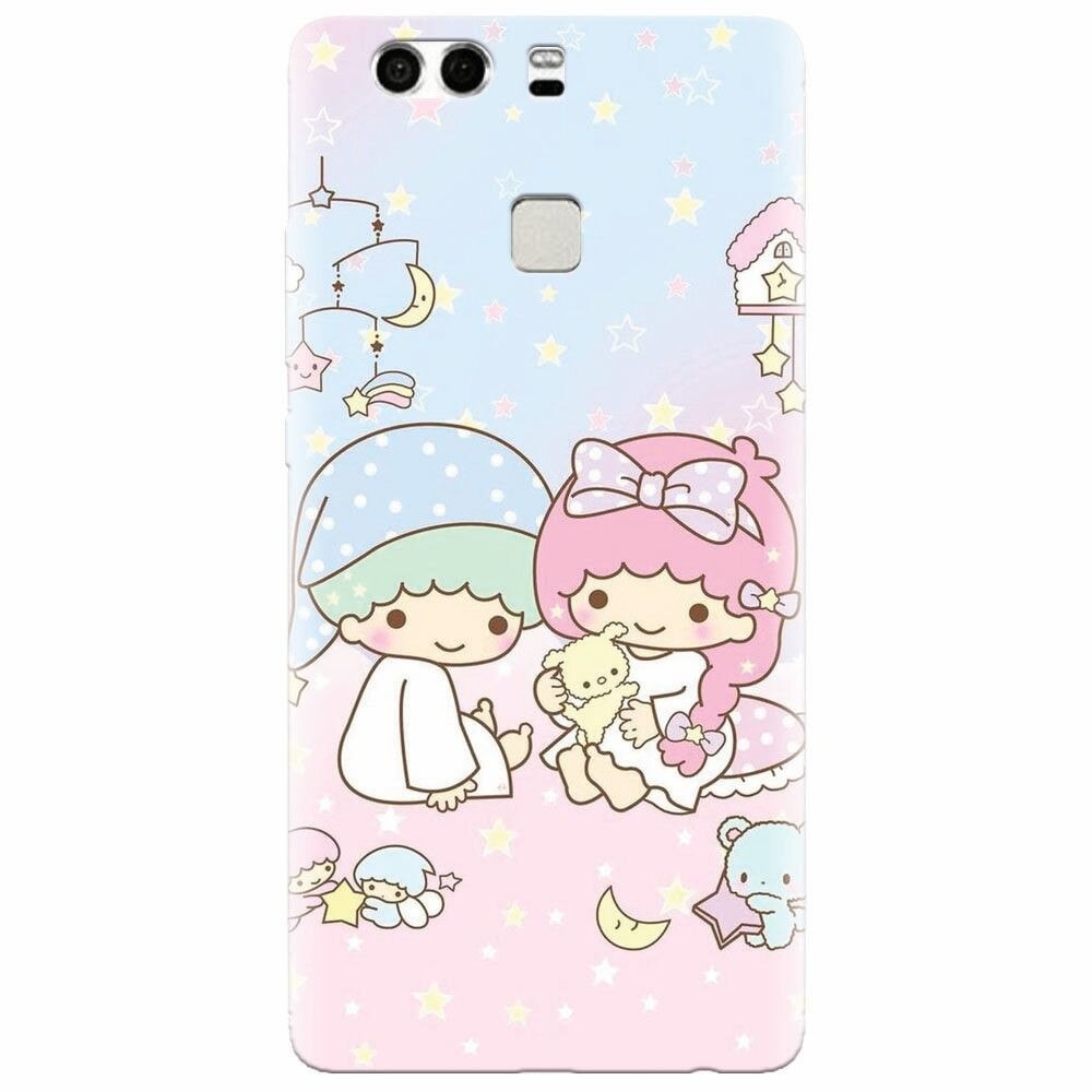Husa silicon pentru Huawei P9, Little Twins