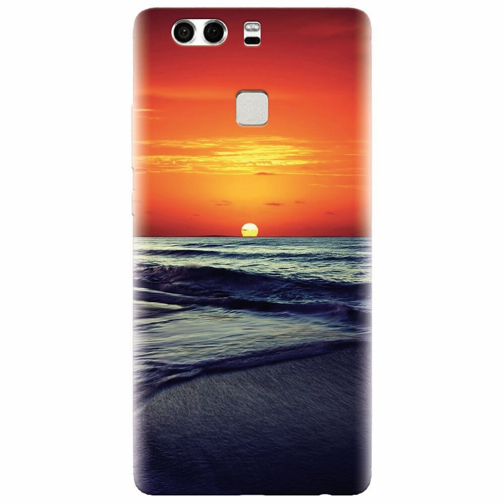 Husa silicon pentru Huawei P9 Plus, Ocean Sunset