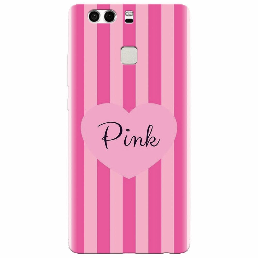 Husa silicon pentru Huawei P9, Pink