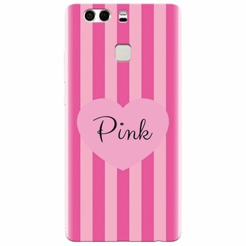 Husa silicon pentru Huawei P9, Pink Husa silicon pentru Huawei P9, Pink