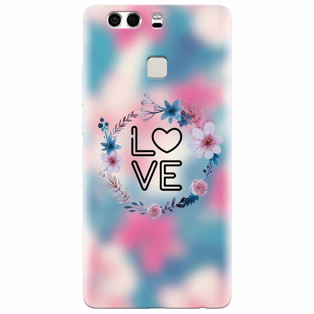 Husa silicon pentru Huawei P9, Love 001