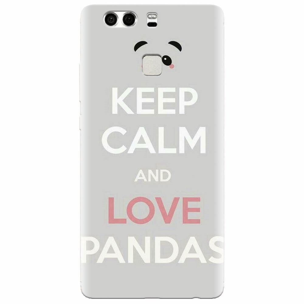 Husa silicon pentru Huawei P9 Plus, Panda Phone