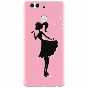 Husa silicon pentru Huawei P9 Plus, Princess 2 Husa silicon pentru Huawei P9 Plus, Princess 2