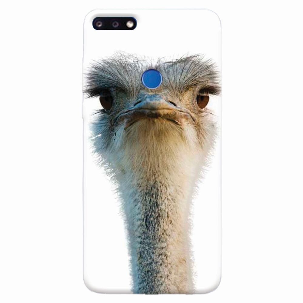 Husa silicon pentru Huawei Y7 Prime 2018, Emu