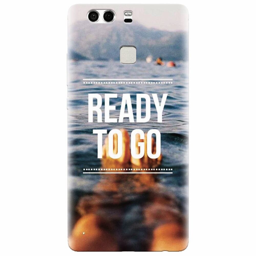 Husa silicon pentru Huawei P9, Ready To Go Swimming
