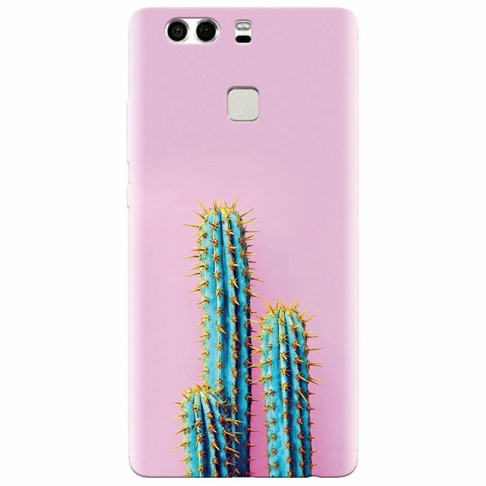 Husa silicon pentru Huawei P9 Plus, Cactus 102