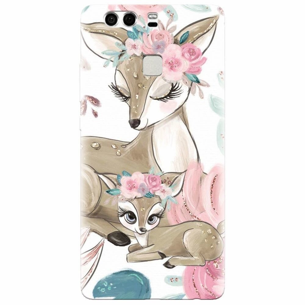 Husa silicon pentru Huawei P9 Plus, Deers