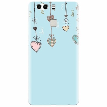 Husa silicon pentru Huawei P9 Plus, Love 101 Husa silicon pentru Huawei P9 Plus, Love 101