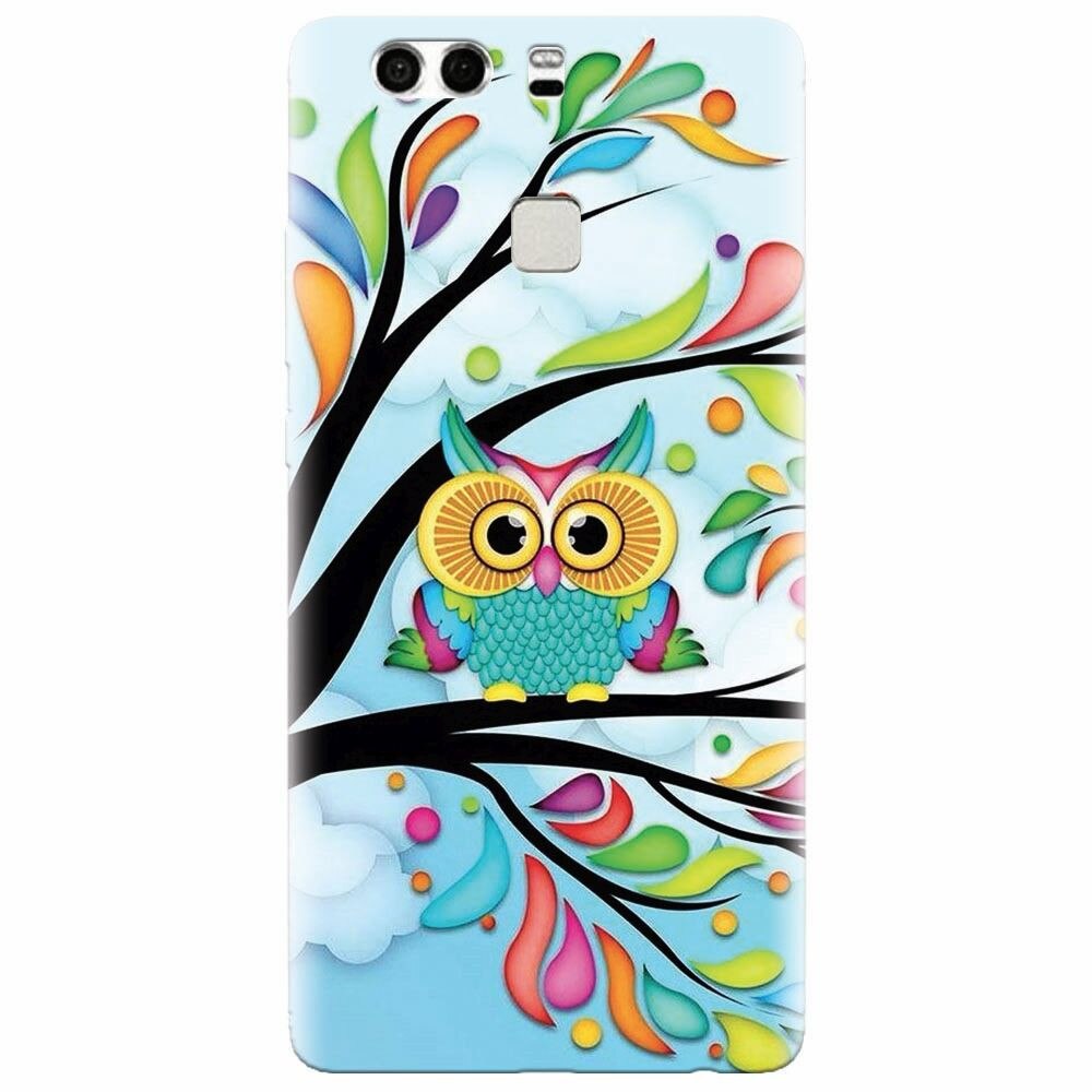 Husa silicon pentru Huawei P9 Plus, Owl 101