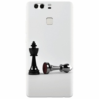 Husa silicon pentru Huawei P9, Chess Husa silicon pentru Huawei P9, Chess