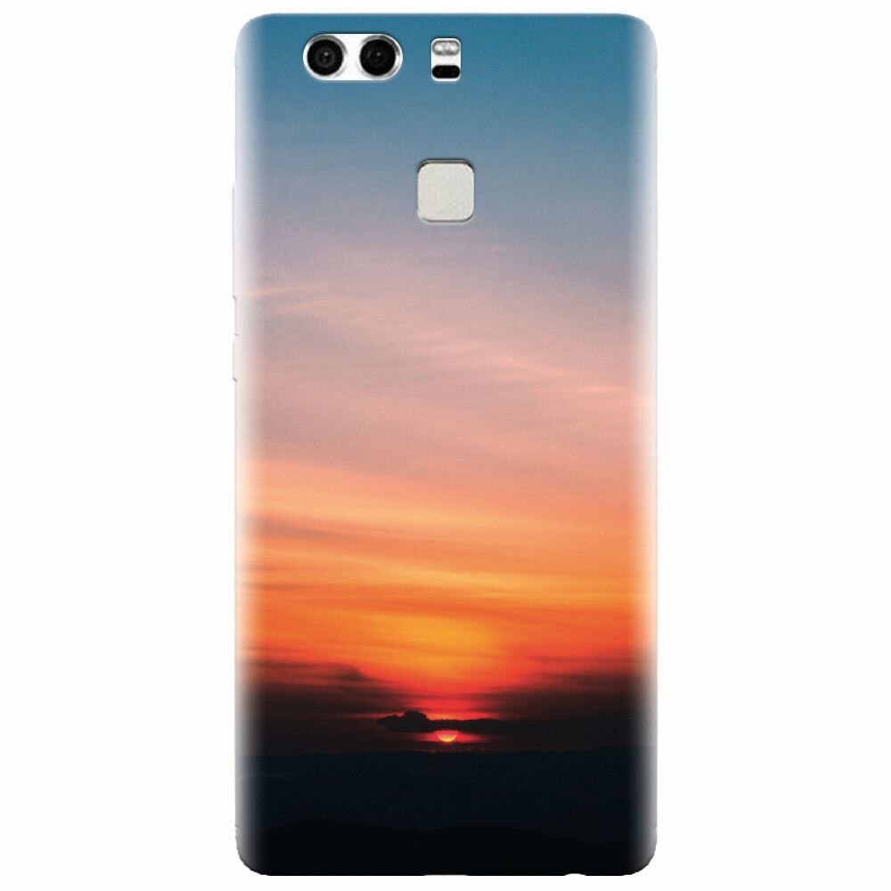 Husa silicon pentru Huawei P9, Calm Clouds