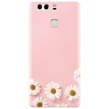 Husa silicon pentru Huawei P9, Pink 101 Husa silicon pentru Huawei P9, Pink 101
