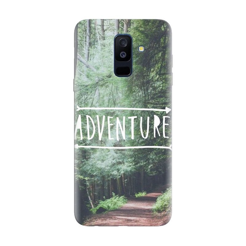 Husa silicon pentru Samsung Galaxy J8 Plus 2018, Adventure Forest Path