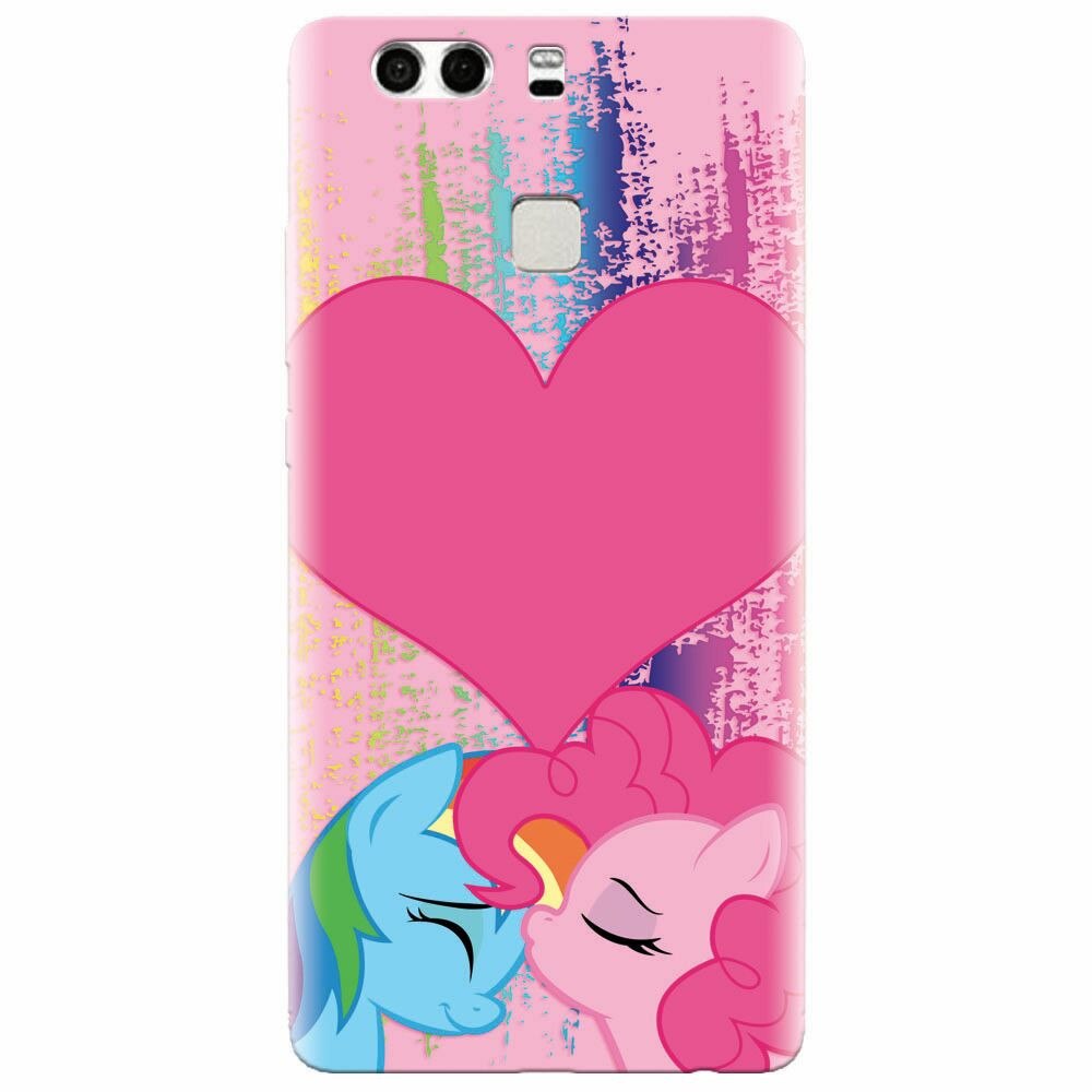 Husa silicon pentru Huawei P9, Pinkie Kiss