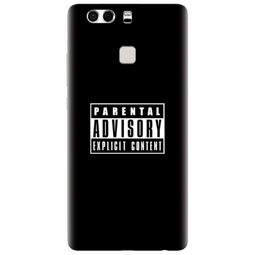 Husa silicon pentru Huawei P9 Plus, Parental Advisory