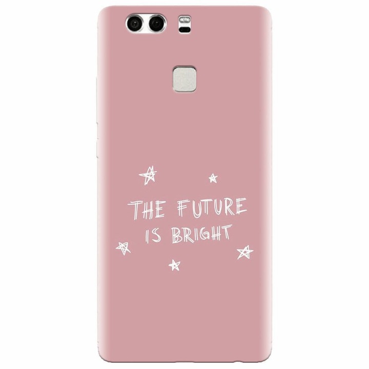 Szilikon tok Huawei P9-hez, The Future Is Bright