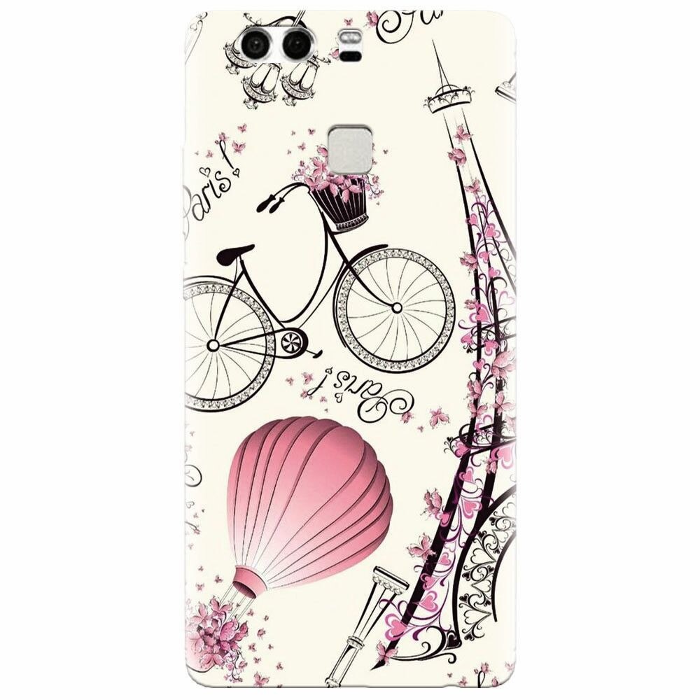 Husa silicon pentru Huawei P9 Plus, Paris