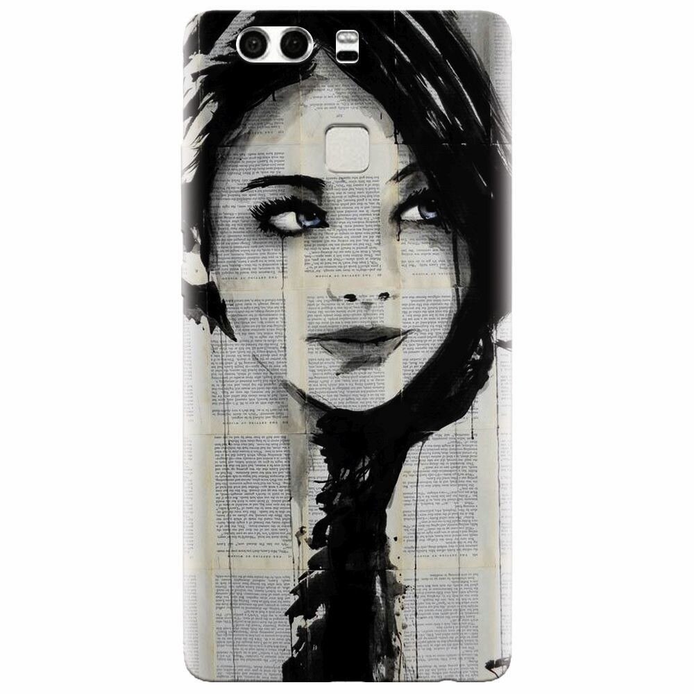 Husa silicon pentru Huawei P9 Plus, Blue Eyes