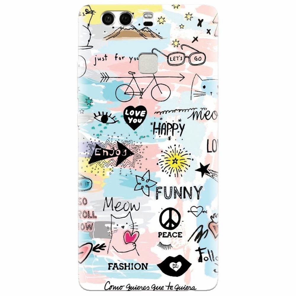 Husa silicon pentru Huawei P9, Enjoy