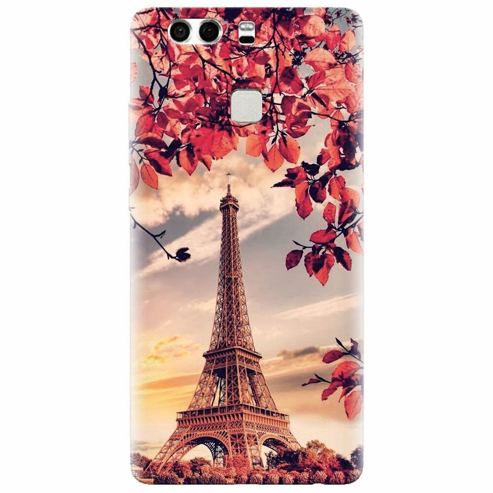 Husa silicon pentru Huawei P9, Eifel Tower